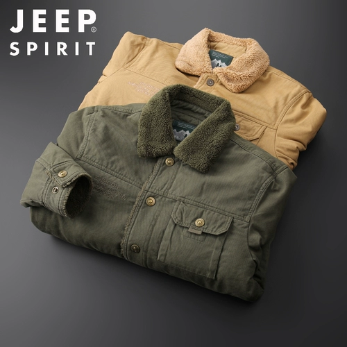 JEEP SPIRIT Мужская демисезонная утепленная осенняя куртка для отдыха, 2025 года, оверсайз