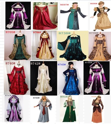 taobao agent Medieval European court clothing rental Romeo Julian maid servant servant Halloween makeup ball clothing