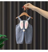 Джинсовый комбинезон