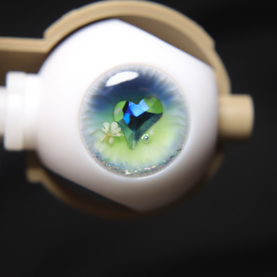taobao agent Blythe Three -dimensional Eye Tattoo Love Diamond Blue -green Eye Tablets Eyes Eyes Small Cloth Change Baby