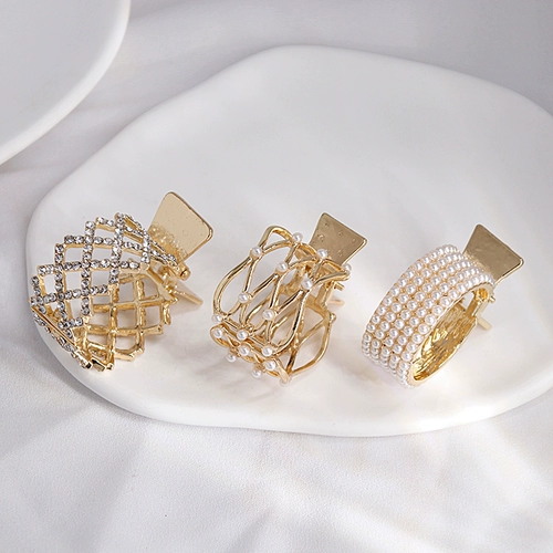 Заколка для волос, хвостик, модная заколка-крабик, аксессуар для волос, шпильки для волос, легкий роскошный стиль, изысканный стиль