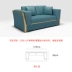 Mỹ kết hợp ánh sáng hiện đại kết hợp sofa sang trọng Hồng Kông phòng khách Ý căn hộ nhỏ góc sofa da - Ghế sô pha