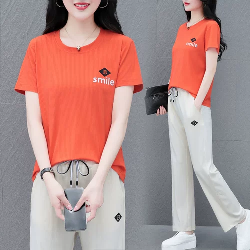 Танцующий летний модный спортивный костюм, штаны для отдыха, летняя одежда, в западном стиле