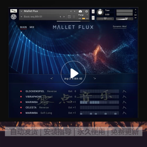 Мелодийский ритм маленький хит -поток