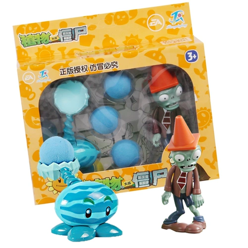 DJI, оригинальные растения против зомби, игрушка, комплект для мальчиков, кукла, полный комплект