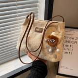 Модная универсальная вместительная и большая сумка на одно плечо, 2024 года, в западном стиле