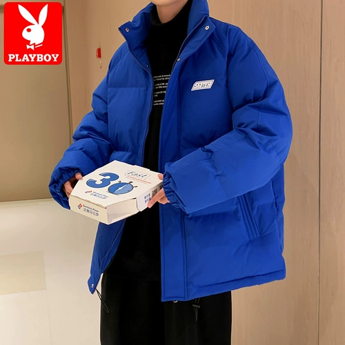 Playboy, мужской пуховик, демисезонная утепленная куртка, в американском стиле