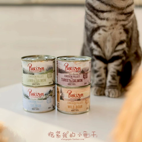 Xiaoyu ganjia dejin Staleed Purizon Kitten Cat в кошку, содержащуюся в кошачьей консервированной кошачьей пищу, высокий белок свинина