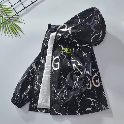 Детский весенний плащ для мальчиков, кардиган, детская одежда, подходит для подростков, в западном стиле