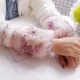 Фиолетовая бабочка люблю цветы