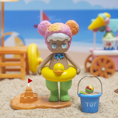 taobao agent Small minifigure, marine beach toy, doll house