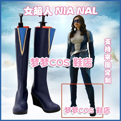 taobao agent A2608 Female Super Woman NIA NAL COS Shoes COSPLAY shoes