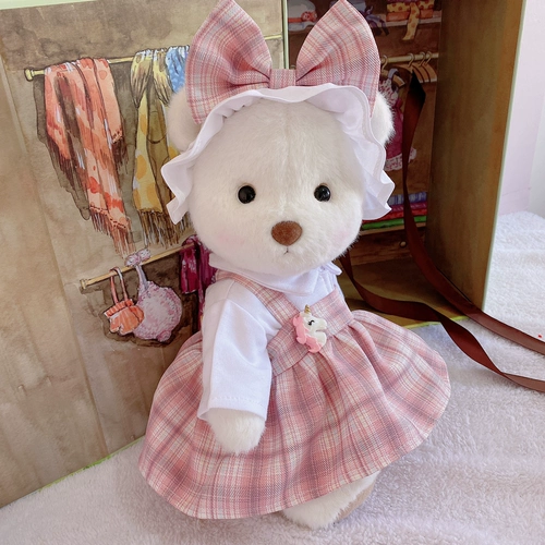 Кукла, 30см, медведица Лина, детская одежда