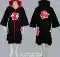 cosplay hinata sakura Naruto cos tổ chức Akatsuki quần áo Sasuke Itachi mây đỏ áo choàng cosply trang phục áo choàng Seiko phiên bản thêu cosplay susanoo Cosplay Naruto