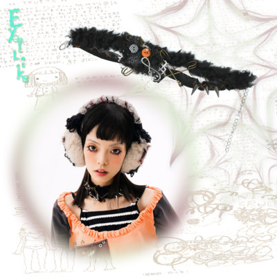 taobao agent Eyeellike eye concealment 21AW handmade custom light punk rivet button metal