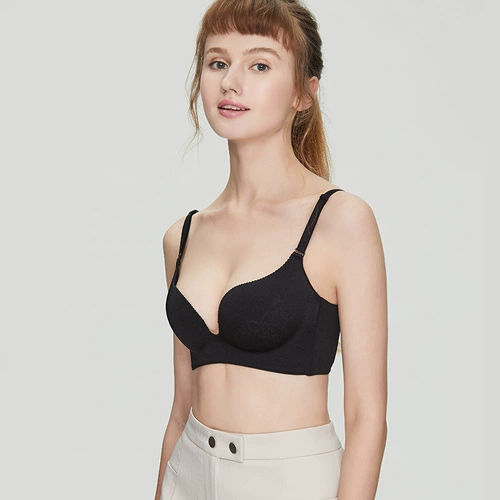 都市丽人 Сексуальный комфортный бюстгальтер без косточек, бюстгальтер пуш-ап