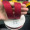 Винно - красный моющий хлопок A180153 - 126 # 2.5cm ширина 18 ярдов