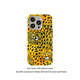 Bold Cheetah Print Illustrated iPhone Case for iPhone 12 – 17
