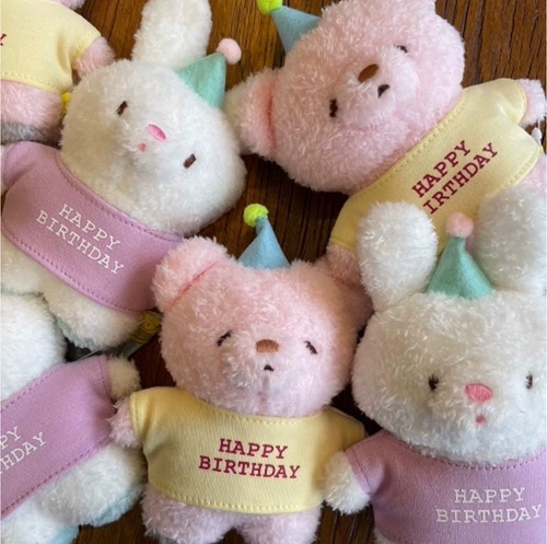 Японская милая плюшевая кукла, розы, с медвежатами, подарок на день рождения