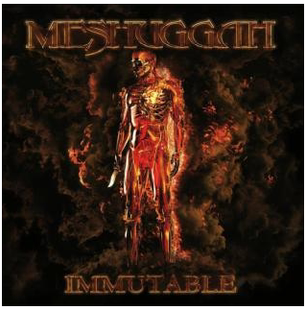 メタル バンド Meshuggah Immutable 2LP ホワイト ビニール