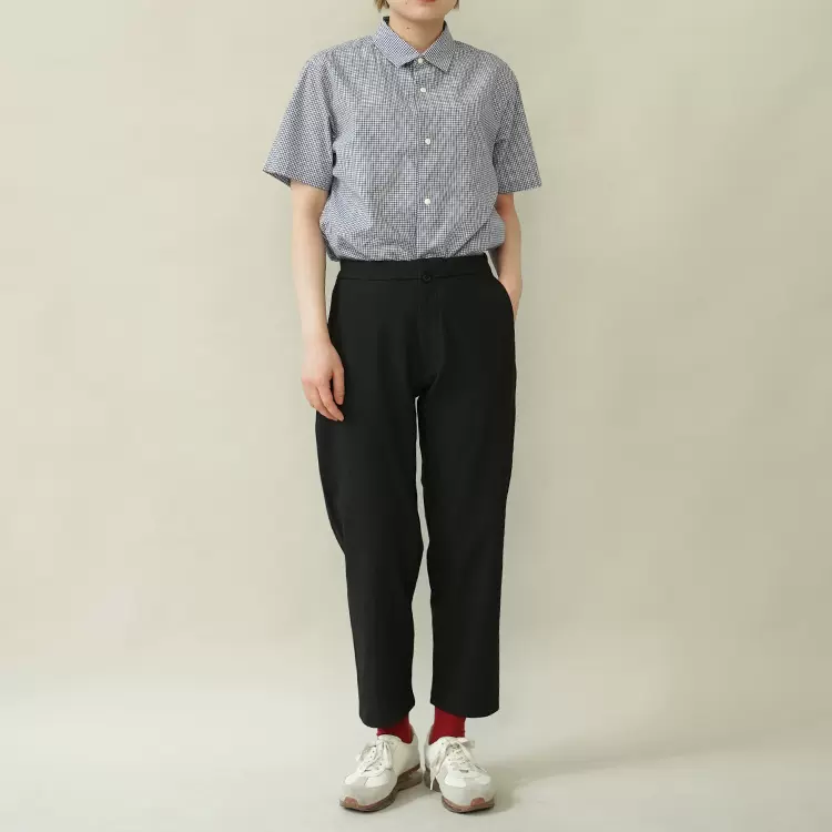 YAECA CHINO CLOTH PANTS TUCK TAPERED 日本制棉质休闲裤20SS
