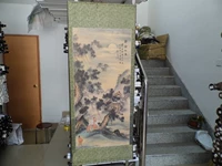 Каллиграфия и живопись китайские картины установили каллиграфию и прокрутки живописи свитков (вся печать каллиграфии и живописи) Пейзажа китайская живопись гостиная