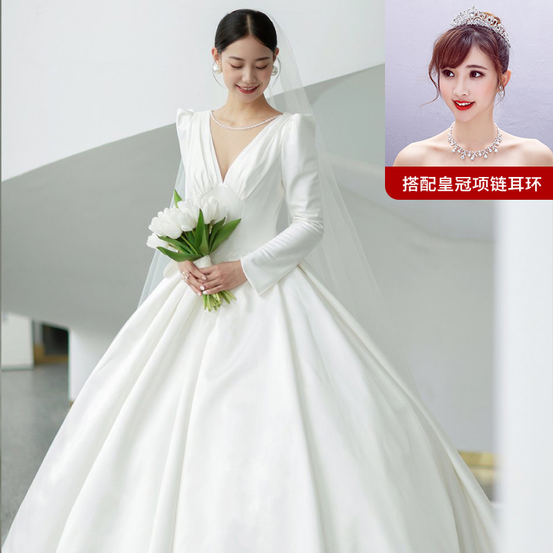  Ivory Bai Qi+Headgear Three -piece Set+XXL   + $12.57 