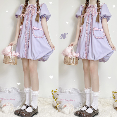 taobao agent Genuine Japanese doll, dress, Lolita OP, Lolita style, doll collar