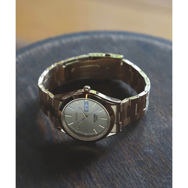 BEAMS JAPAN X SEIKO япония система seiko (компания) Инджиро история предел позолоченный нержавеющей стали наручные часы