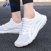Asics, белые беговые кроссовки, дышащая обувь с амортизацией