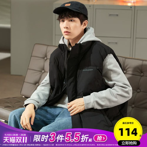 Зимний жилет, короткий пуховик для школьников, 2022, оверсайз, увеличенная толщина