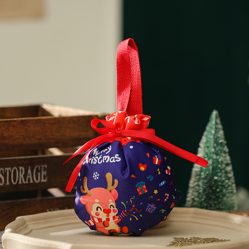 Ping An Flannel Apple Gift Bag Style B