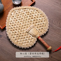 Большой вентилятор персикового сердца (краевая ткань с шипами)