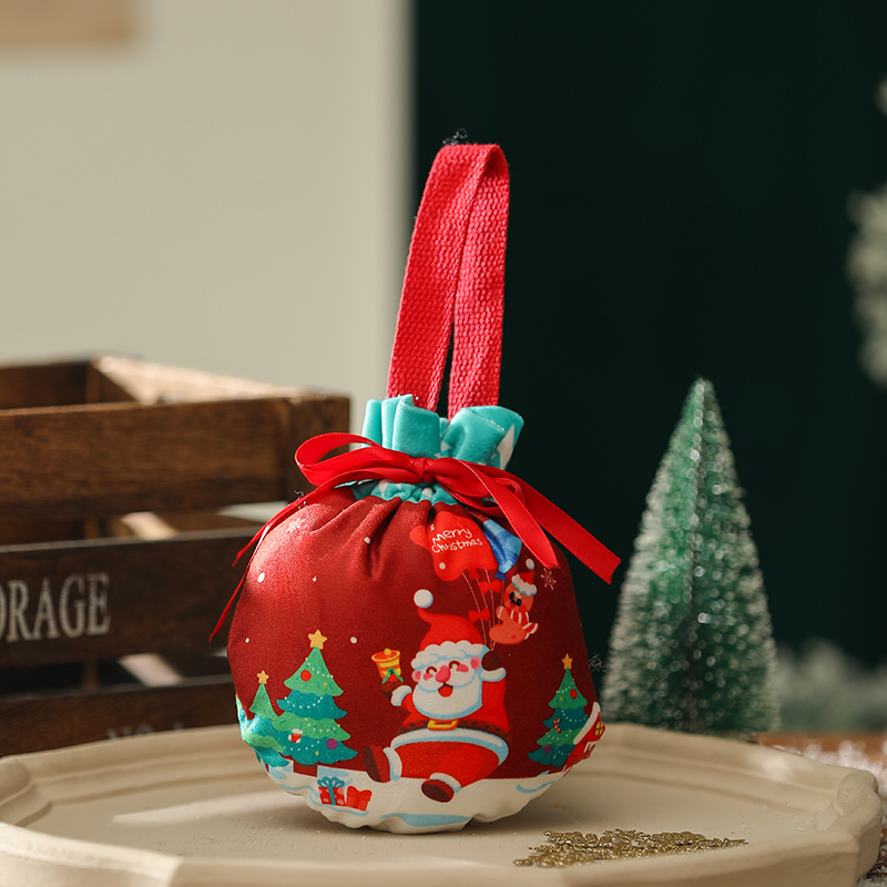 Ping An Flannel Apple Gift Bag Type D