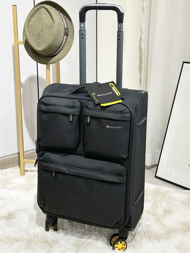 Сверхлегкий универсальный вместительный и большой прочный чемодан, ткань оксфорд, 20 дюймов