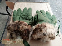 Аутентичные 78 пяти -фиринг -кожаных перчаток холст.