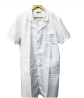 Саржа из полиэстера с короткими рукавами