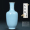 Sky blue glazed golden bell bottle with base and chicken jar cup as a gift