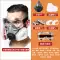 Mặt nạ phòng độc, mặt nạ đầy đủ, mặt nạ bảo vệ đặc biệt phun sơn oxy độc hại, khí hóa học chống formaldehyde 6200 núi lửa 