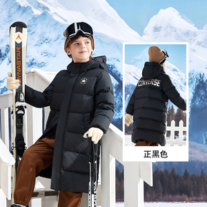 【匡威】冬季新款长款儿童羽绒服