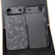 Forged Carbon Fiber Purple Gold Accents iPhone Case for iPhone 17, 16, 15, 14 and 13