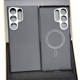 Carbon Fiber MagSafe Kickstand Metal Phone Case – Galaxy S25, Galaxy S24, Galaxy S23