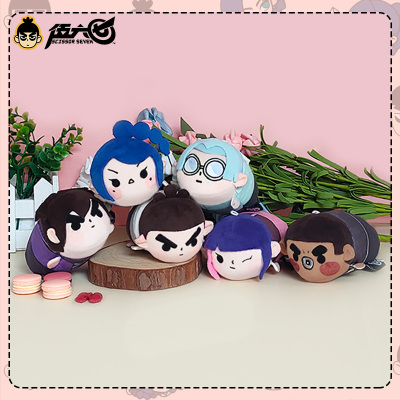 taobao agent Shang Meng Genuine Assassin Wu Liuqi Plum Blossom Thirteen Anime q Version Plush Plush Plush Doll Doll Baby Pendant