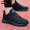 Мужская обувь Black (кожаная сетка)