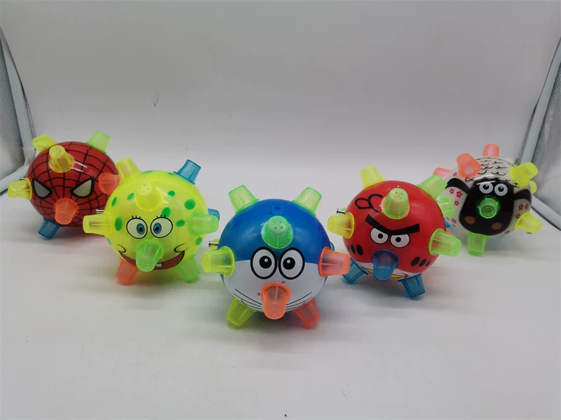 Эластичная мигающая электрическая игрушка для прыжков с музыкой