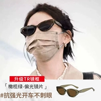 [Высокое качество] оливково-зеленый — сверхлегкая TR-оправа + поляризованные линзы.