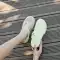 Croc Giày Nữ Mới Chống Trơn Trượt Mùa Hè Mặc Ngoài Mềm Đế Dày Kích Thước Lớn Jelly Y Tá Nêm Dép Đi Biển 