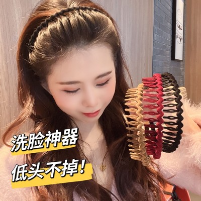 taobao agent Demi-season headband for face washing, hair accessory, hairpins, 2023, internet celebrity, new collection