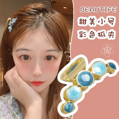 taobao agent Metal cute bangs, small fresh hair accessory, french style