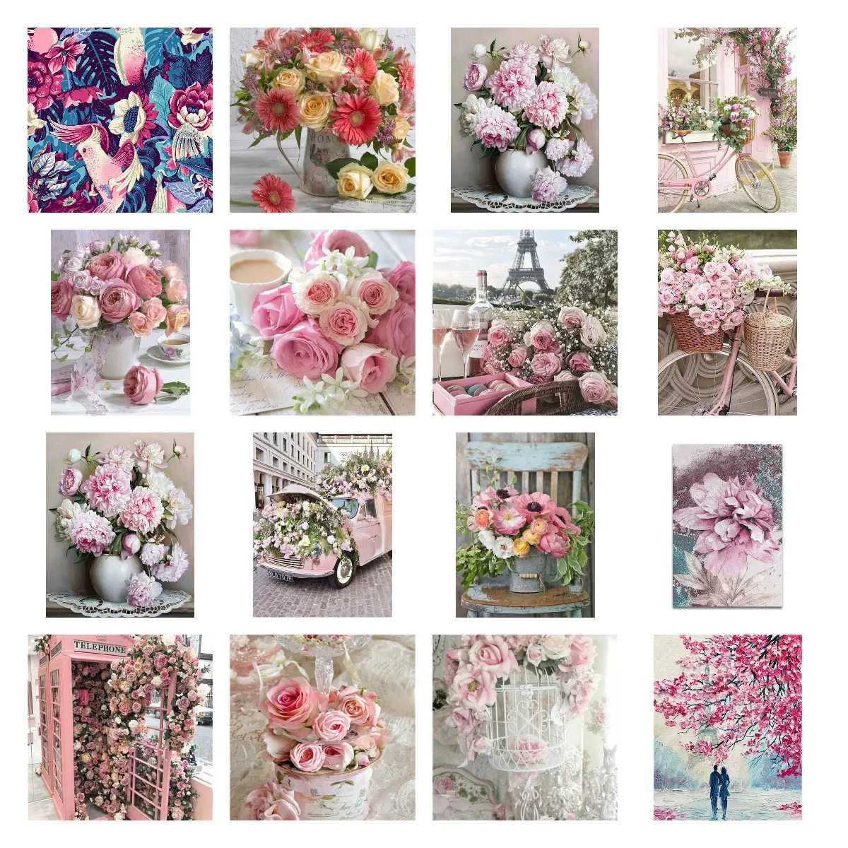 数字油画包邮24小时发货填色欧式定制居家装饰彩色动物人物合照